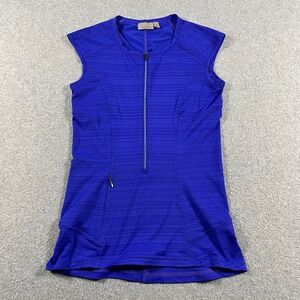 Athleta Pacifica Top Shirt Womens XS Blue Athletic Outdoors Workout Tank
